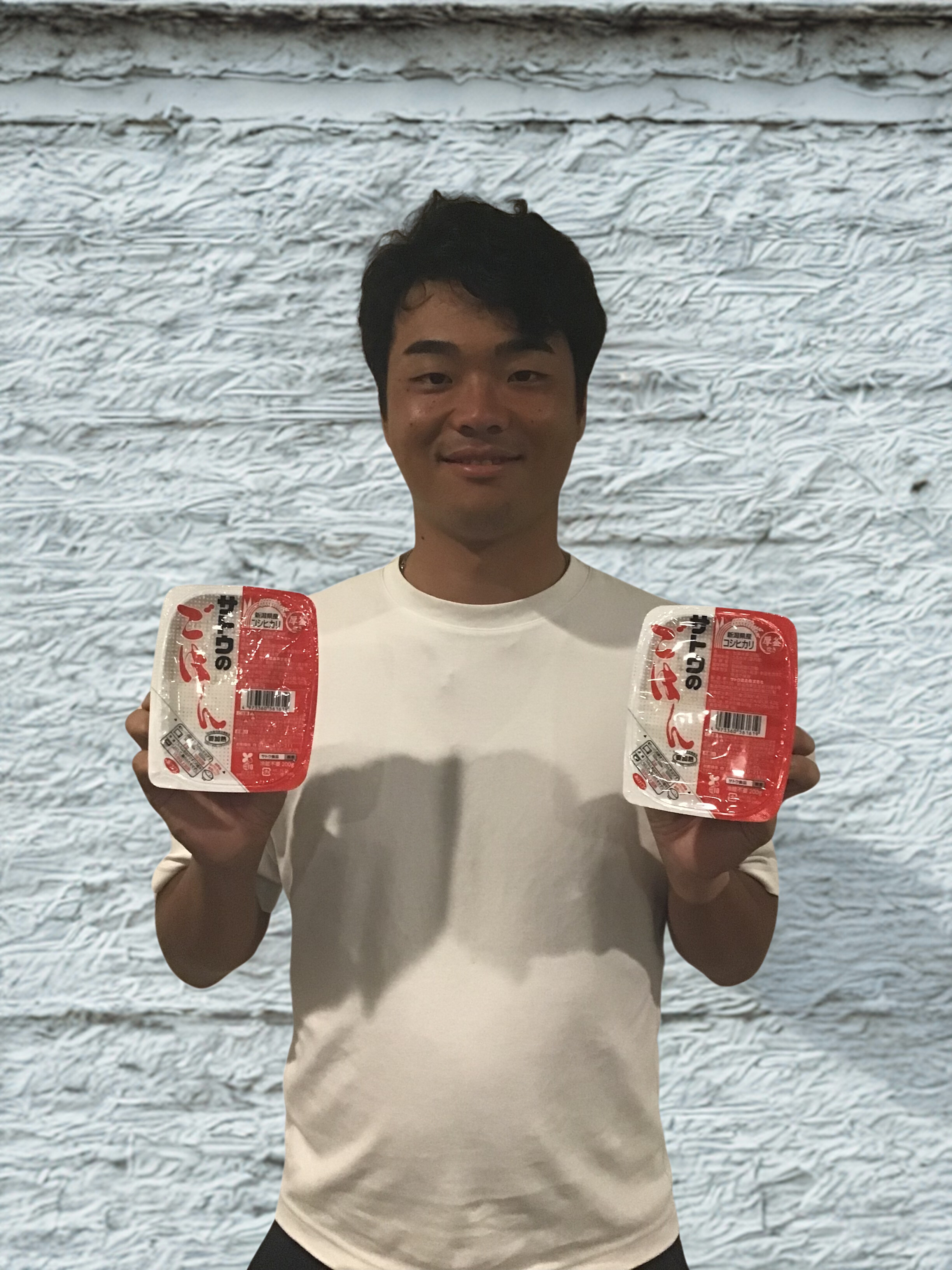 Haruto Uchiyama rice donation for social contribution
